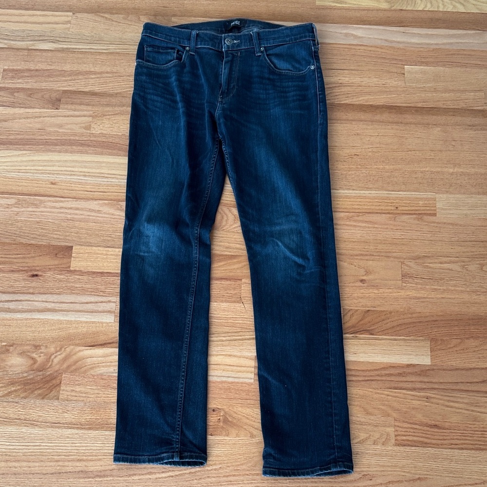 PAIGE Men's Deep Indigo Slim Jeans